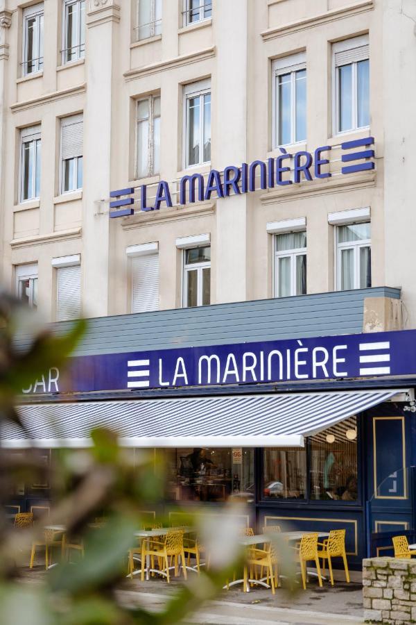 סן מלו La Mariniere Hotel Restaurant Creperie מראה חיצוני תמונה